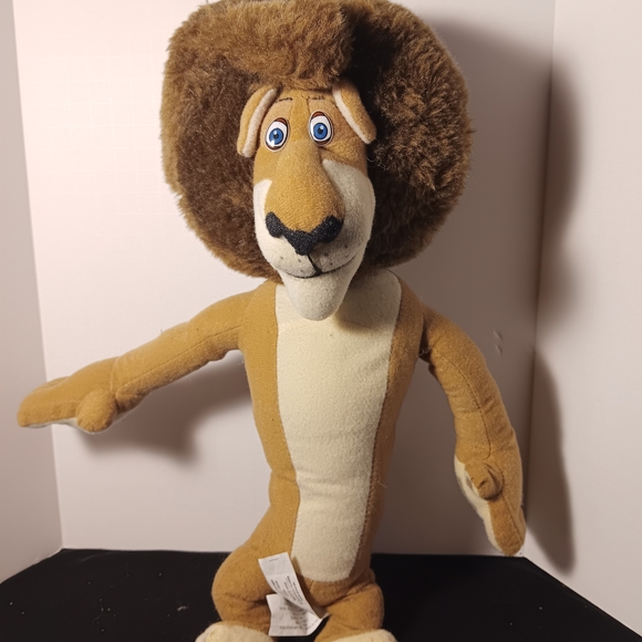 Plush Zebra and Lion Toy Set - Picture 3 of 8